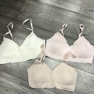 Set of three lucky brand bras